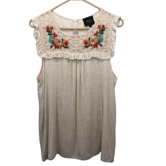 No brand / Not sure Tops - W5 Blouse Juniors XL Used Sleeveless